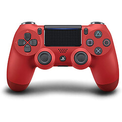 Chrono Sony Manette PlayStation 4 officielle, DUALSHOCK 4, Sans fil, Batterie rechargeable, Bluetooth-Rouge 