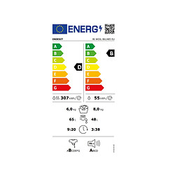 Lave-linge séchant intégrable 8/6kg 1400 tours/min tout intégrable - BIWDIL861485EU - INDESIT