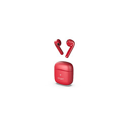 Avis RYGHT WAYS - Ecouteurs Sans fil Bluetooth avec boitier semi-intra True Wireless Earbuds pour "OPPO Find X3 Lite" (ROUGE)