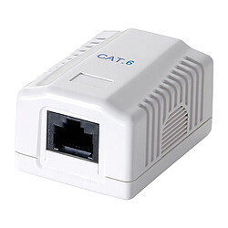 LogiLink Prise RJ45 Kat.6, 2014, blanc pur (RAL9010) ()