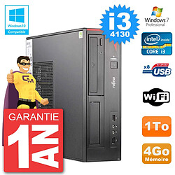 PC Fujitsu Esprimo E520 DT i3-4130 RAM 4Go Disque Dur 1To Graveur DVD Wifi W7 · Occasion 