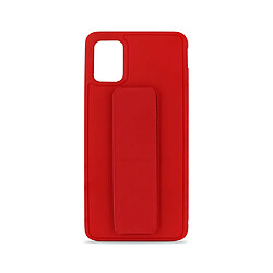 MOOOV Coque semi-rigide magnétique avec support pour Samsung A51 - rouge 