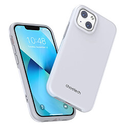 choetech mfm coque anti-chute made pour magsafe pour iphone 13 mini blanc (pc0111-mfm-wh)