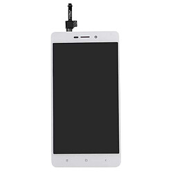 Wewoo Pièce détachée pour Xiaomi Redmi 43162 blanc écran LCD + tactile Digitizer Assemblée