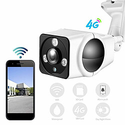 Deoditoo Caméra HD-IP Wifi Infrarouge de Sécurité Intelligente 4G GSM 2.0 Megapixel Full HD