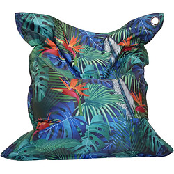 Jardindeco Maxi coussin imprimé intérieur extérieur 110 x 130 cm Paradis.