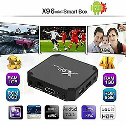 Universal Multimédia TV Box X96 Mini RK3228A Quad Core WiFi 1Go 8Go Android 7.1 