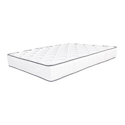 Visiodirect Matelas réversible ROMA, King Size, 180x200 cm, en mousse Memosoft100 à mémoire de forme