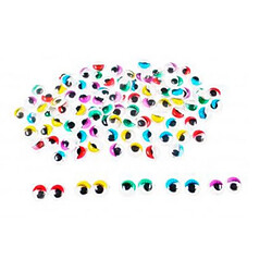 Sodertex pack yeux mobiles avec cils colores 