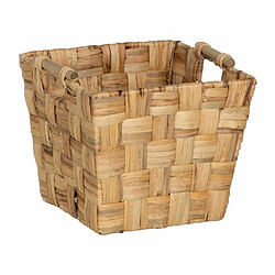 BigBuy Home Lot de paniers Beige Fibre naturelle 40 x 40 x 35 cm (3 Unités) pas cher