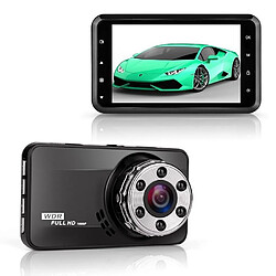 Yonis Caméra Voiture 170° Grand Angle Dashcam 3 Pouces Caméra Voiture Full HD 1080p Vision Nocturne Grand Angle YONIS