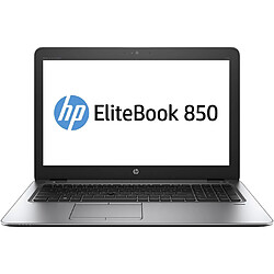 HP EliteBook 850 G3 Core i5-6300U 8Go 128Go SSD 15.6'' W10P - Reconditionné