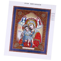 5D DIY Diamant Peinture Spéciale En Forme Perceuse Mosaïque Religion AC235 pas cher