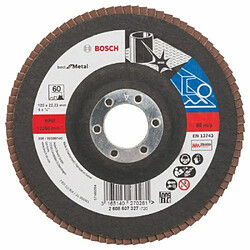 Bosch 2608607327 Plateau à lamelles Ø125 mm Grain 60