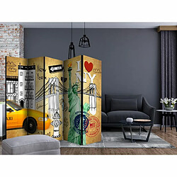 Paris Prix Paravent 5 Volets One Way New York 172x225cm