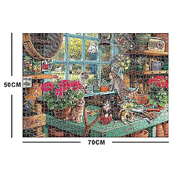 Universal Puzzle 1000 pièces Puzzle chat Jouets éducatifs Adultes Enfants Apprendre Cadeaux