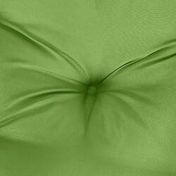 Acheter vidaXL Coussin de banc de jardin vert mélangé 100x50x7 cm tissu