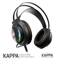 Avis Casque audio gamer Krom Kappa, haut-parleurs 50mm, RGB, micro souple et bandeau doux et confortable