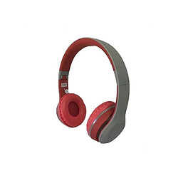 Casques Bluetooth avec Microphone Omega Freestyle FH0915GR Rouge Gris 