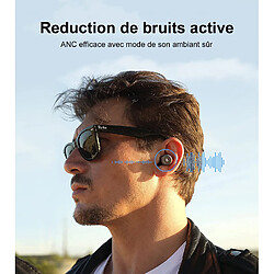 Edifier W240TN Écouteurs à réduction de bruit active avec Bluetooth V5.3 - Noir