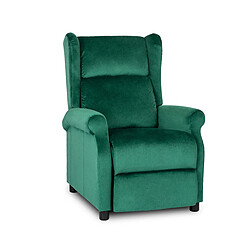 Vivaldi Fauteuil SIMON Vert Velours