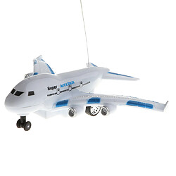 aerobus télécommandé avion jouet rc enfants enfants jouets cadeaux bleu