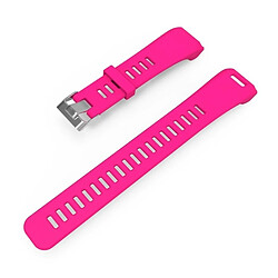 Avis Wewoo Bracelet pour montre connectée Dragonne Sport en silicone Garmin Vivosmart HR 1 Rose Red