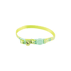 Collier pour chat ZOLUX - Vert - Nylon - Réglable - 520025VER