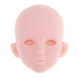 Tête de poupée Tête de Poupée Sans Yeux Convient pour 1/4 BJD Dolls