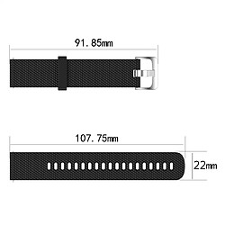 Avis Wewoo Bracelet pour montre connectée en silicone Smartwatch POLAR Vantage M 22mm Vert menthe