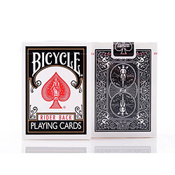 Universal Vélo, jeu de cartes classique, jeu de cartes magiques, accessoires pour magicien.(Le noir) 