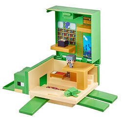 Mattel Minecraft - Coffret Tortue Transformee - Figurines DAction pas cher