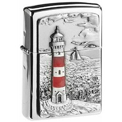 Zippo 50810313 Briquet Lighthouse 3,5 x 1 x 5,5 cm