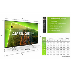 Avis TV intelligente Philips 70PUS8118 70" 4K Ultra HD LED