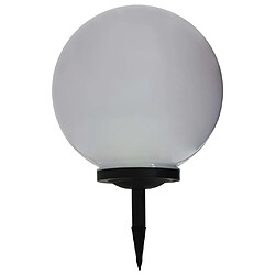 Avis vidaXL Lampe LED solaire d'extérieur sphérique 40 cm RVB