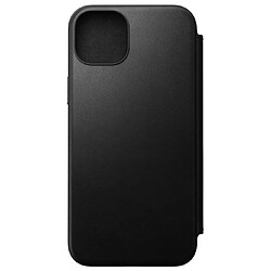 Avis Nomad Étui Folio pour iPhone 15 Plus Magsafe avec Porte-cartes en Cuir Moderne Noir