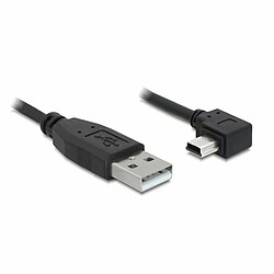 Câble USB vers Mini USB DELOCK 82682 Noir 2 m 