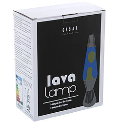 Avis Lampe à Lave Alexandra House Living Bleu Vert Métal 9 x 37 x 9 cm