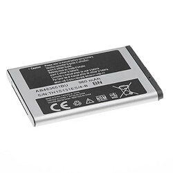 vhbw Li-Ion batterie 950mAh (3.7V) pour téléphone portable mobil smartphone comme Samsung AB463651BC