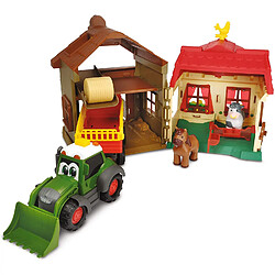 Acheter Dickie Toys 203818000 Happy Farm House, Kit pour Enfants à partir de 1 an, Tracteur avec Animaux, lumière & Son, Multicolore