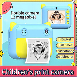 Universal Caméra pour enfants Caméra instantanée pour enfants Caméra pour enfants 1080p caméra numérique HD avec photo photo de jouet enfant pour cadeau d'anniversaire