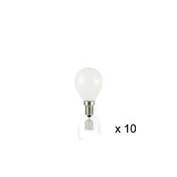 Ideal Lux Ampoule (x10) 4W E14 Blanc D4,5 101217