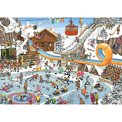 Jumbo Puzzle 1000 pièces : Jan Van Haasteren : Jeux d'hiver 