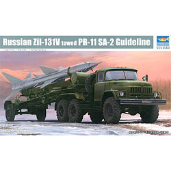 Trumpeter Maquette Camion Russian Zil-131v Towed Pr-11 Sa-2 Guideline 