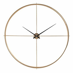 Paris Prix Horloge Murale Design en Métal Minima 129cm Or