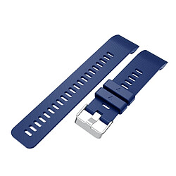 Acheter Wewoo Bracelet pour montre connectée Dragonne Sport en silicone Garmin Foreruuner 35 Bleu Aqua