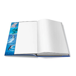 Avis Elysees Paris Herma livre Enveloppe/Protège-cahiers avec motif dauphin, en plastique transparent, 1 pièce 300 x 540 mm