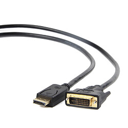 Gembird CC-DPM-DVIM-3M câble vidéo et adaptateur DisplayPort DVI Noir