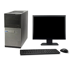 PC Dell 3010 MT Ecran 19" i5-3470 RAM 8Go SSD 960Go HDMI Windows 10 Wifi · Occasion 