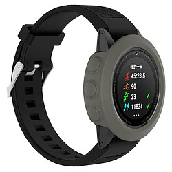 Wewoo Boîtier de montre Étui de protection en silicone Smart Watchhôte non inclus pour Garmin Fenix 5 Gris 